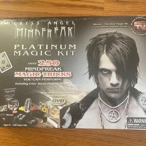 Criss Angel Platinum Magic Kit New
